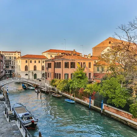 Lägenhet Ca Dei Greci Canal View Venedig
